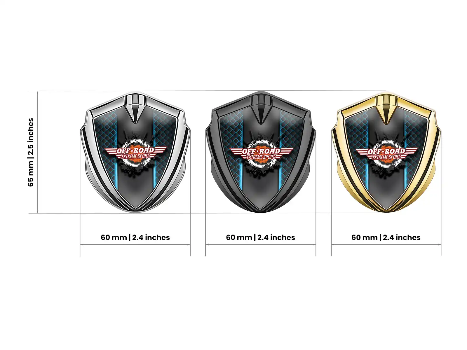 Luxury Car Badge Durable Style
